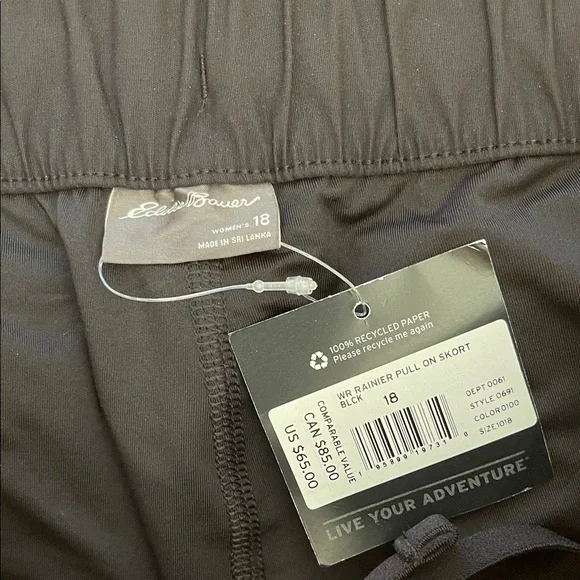 Eddie Bauer Black Skort - Picture 2 of 8